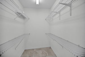 Primary Bedroom Walk-in Closet