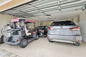 OVERSIZED Garage with room for Two Cars and Golf Cart!!!