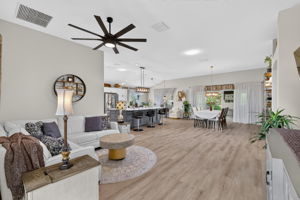 Living, Dining, Kitchen, and Dinette