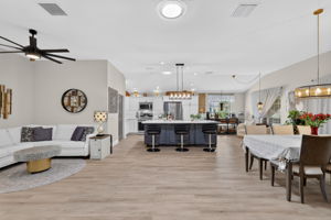 Living, Dining, Kitchen, and Dinette