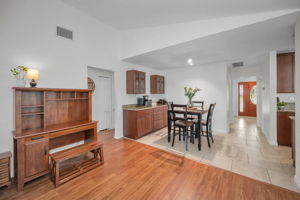 Family Room-Kitchen Eat-in Area