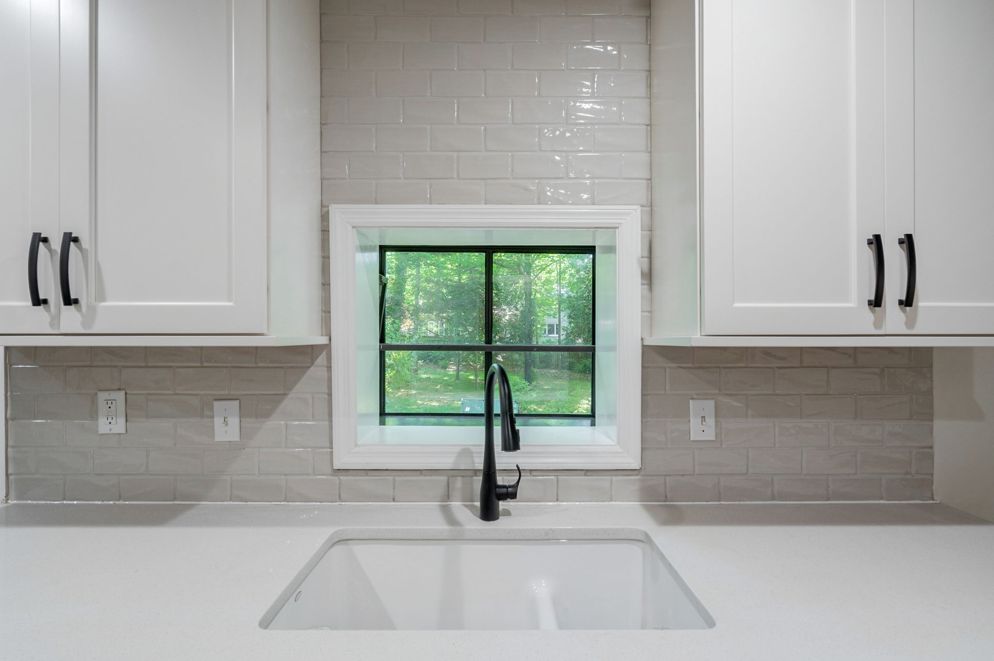 Kitchen Sink w/ Views of the Backyard