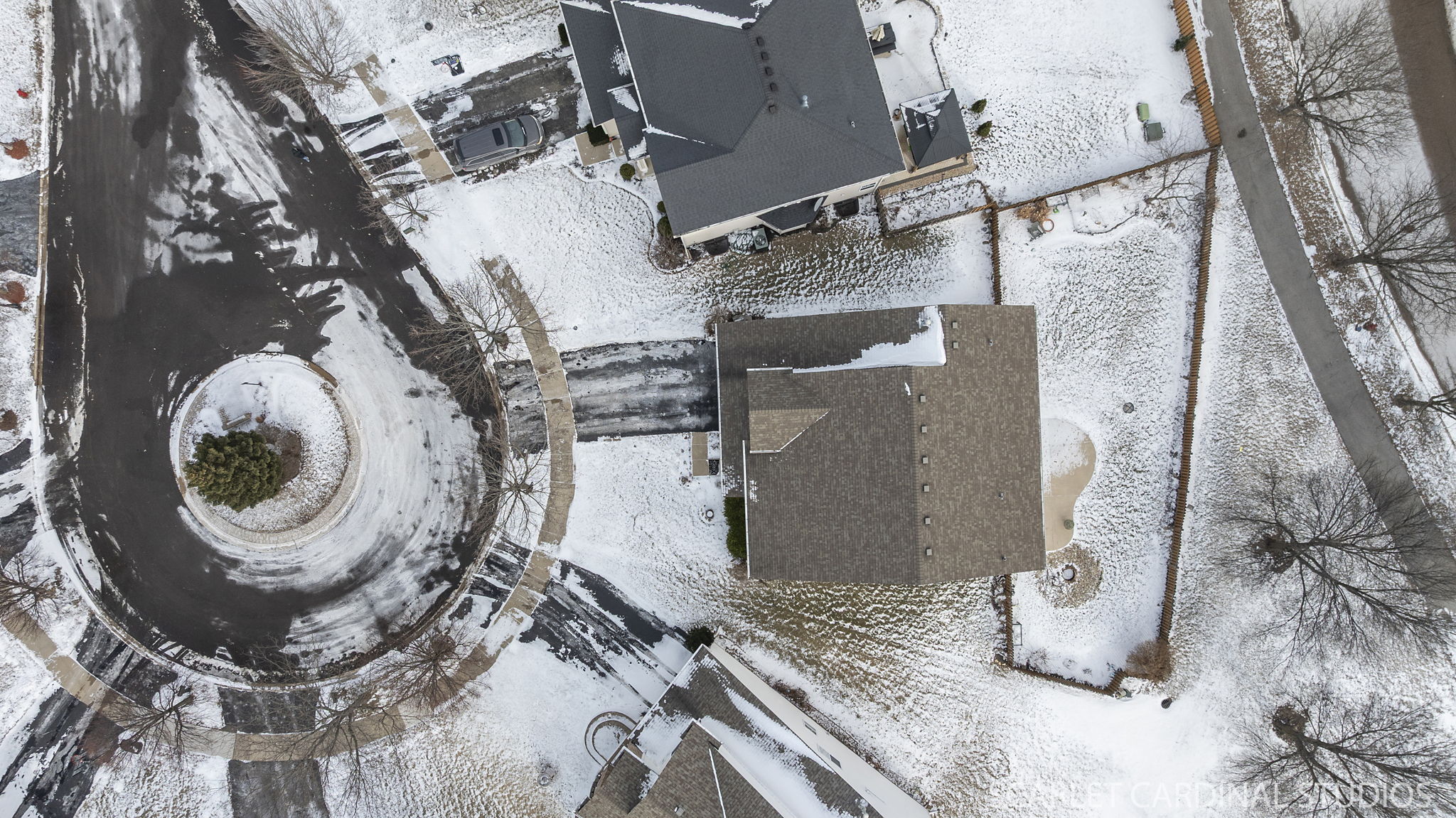 Nestled on a quiet cul-de-sac