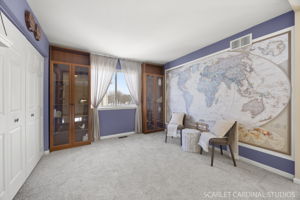 LOFT: add wall + door to convert back to 5th bedroom!