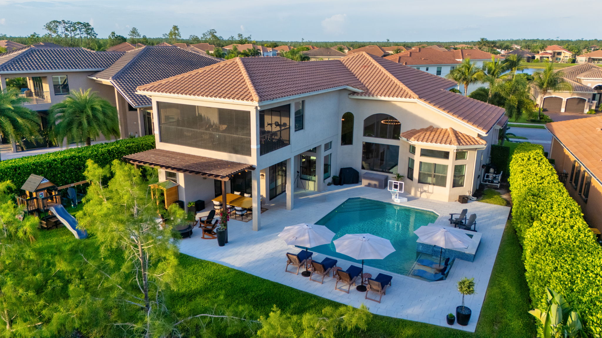 Aerial Outdoor Space