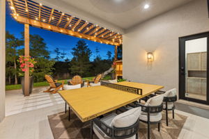 Outdoor Lanai Night