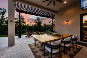 Outdoor Lanai Sunset