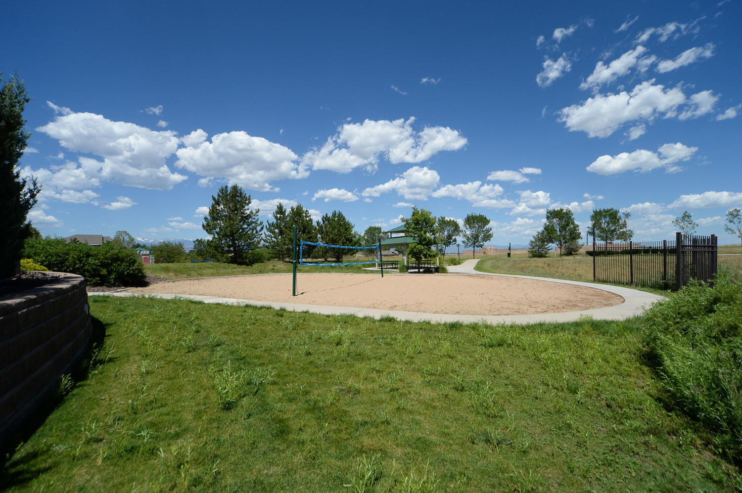 Neighborhood Volleyball Court