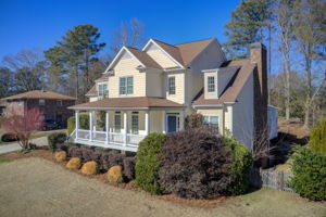 59 Aerial Exterior Front + Side