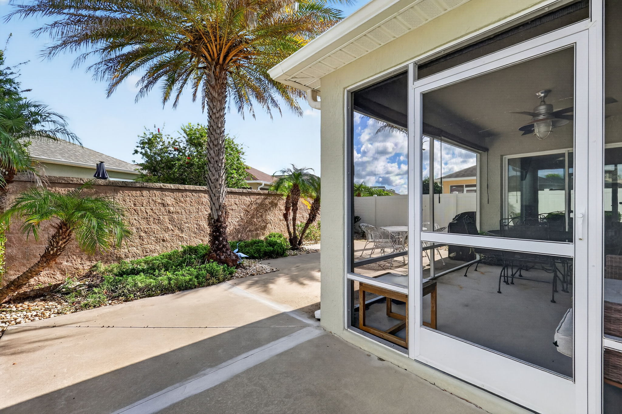 Rear Patio