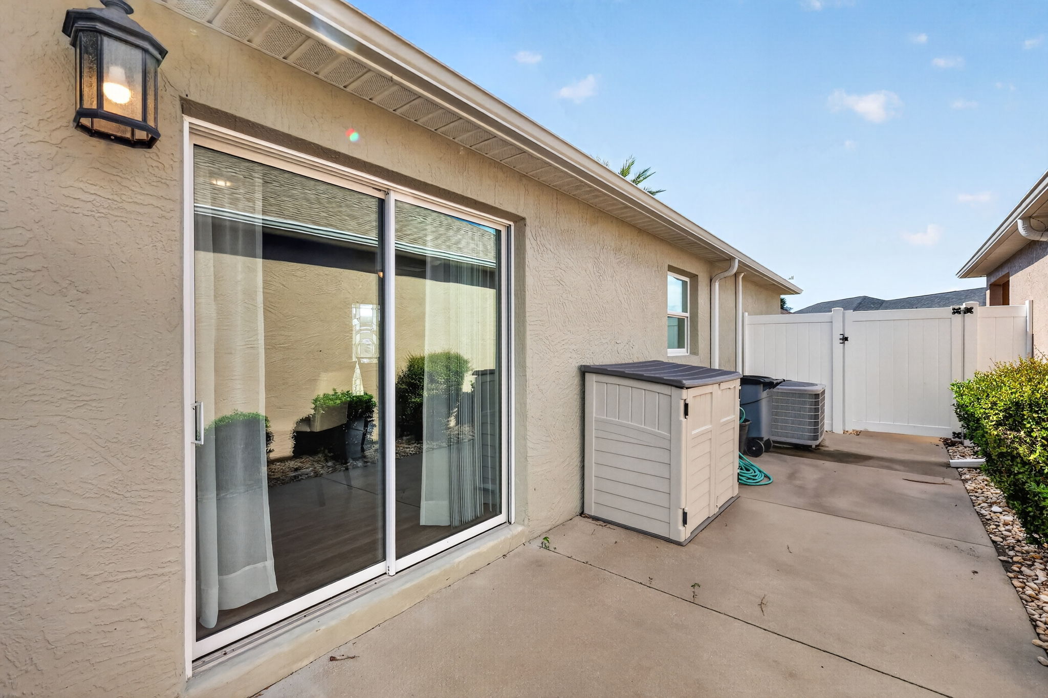 Rear Patio
