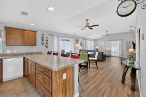 Kitchen/Living/Dining Room