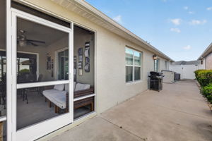 Rear Patio