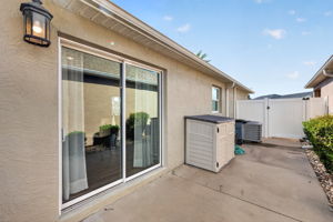 Rear Patio