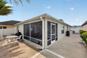 Rear Patio