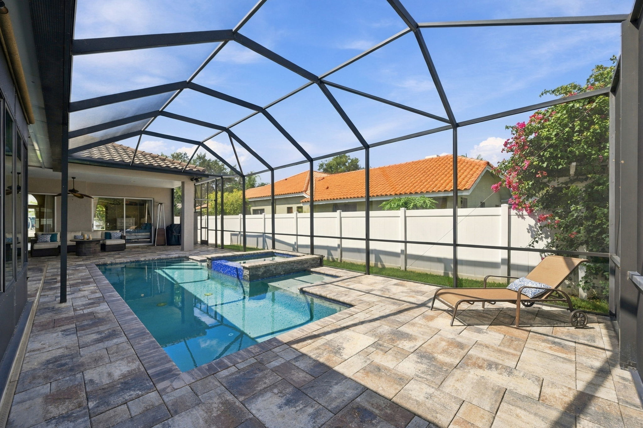 Patio and Pool