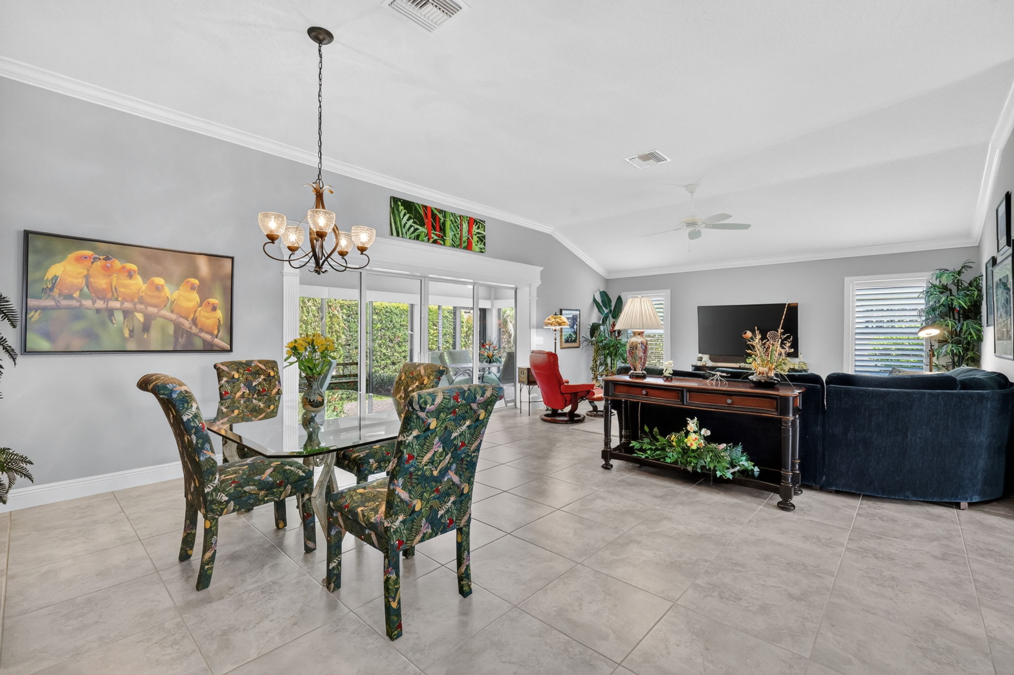Living and Dining Rooms