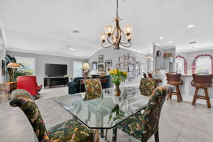Living, Dining, and Kitchen