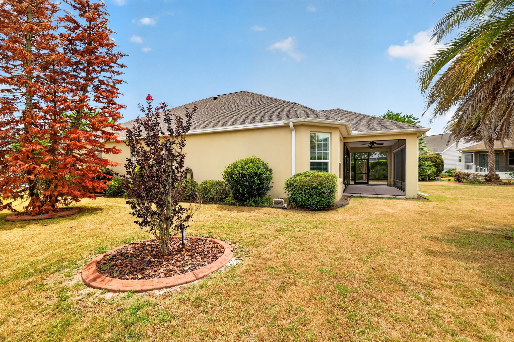 Side Elevation with OVERSIZED Lot