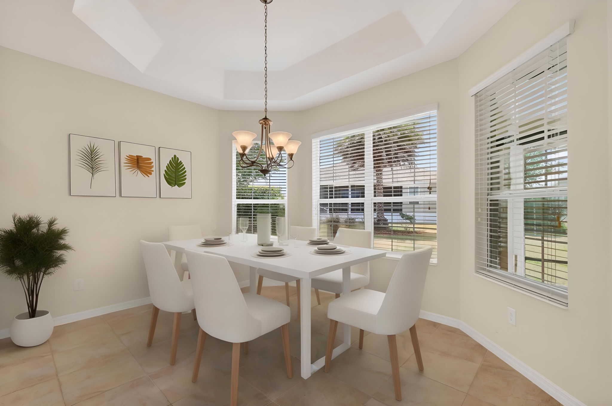 Dining Room-Virtually Staged