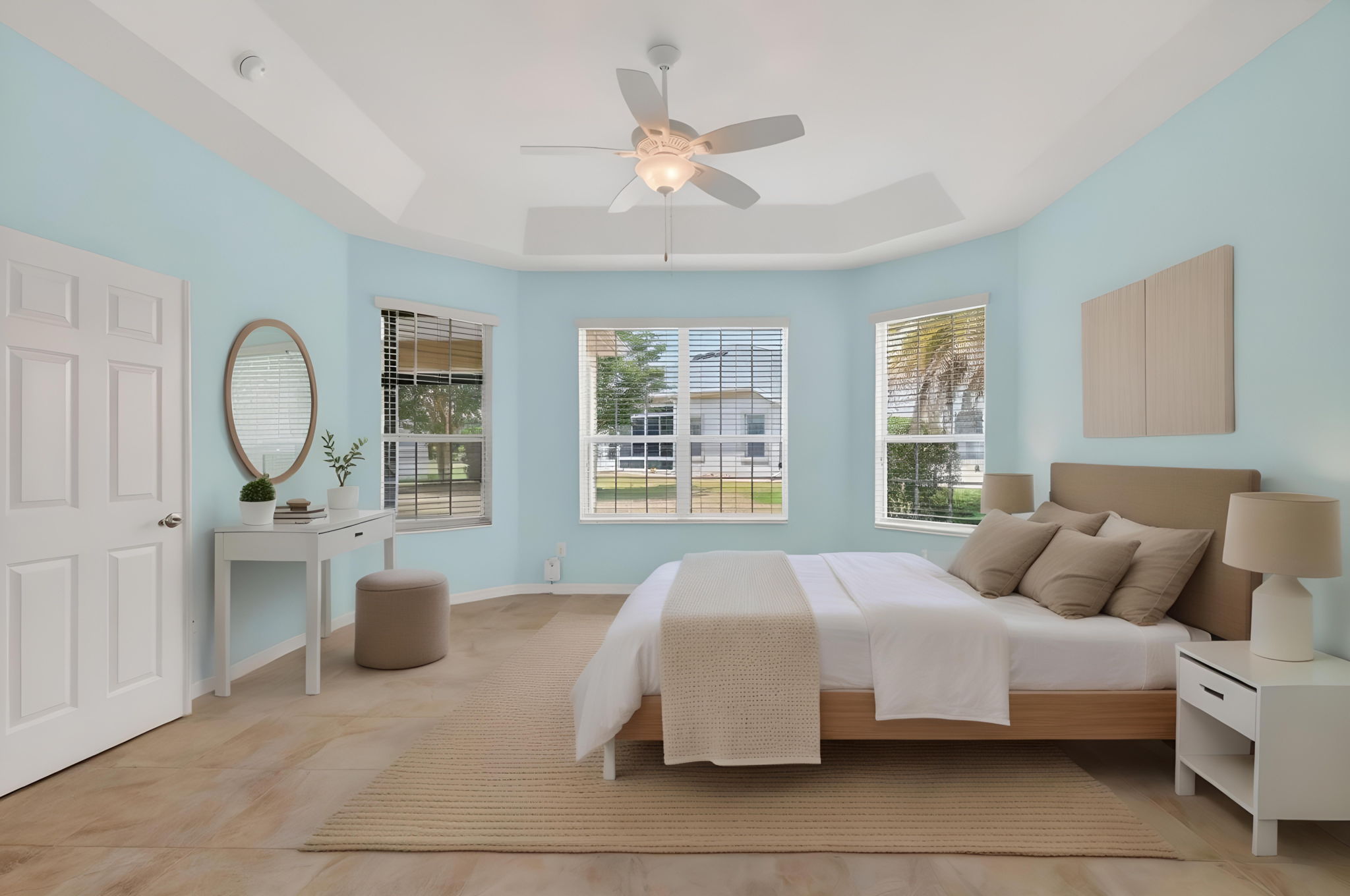 Primary Bedroom-Virtually Staged