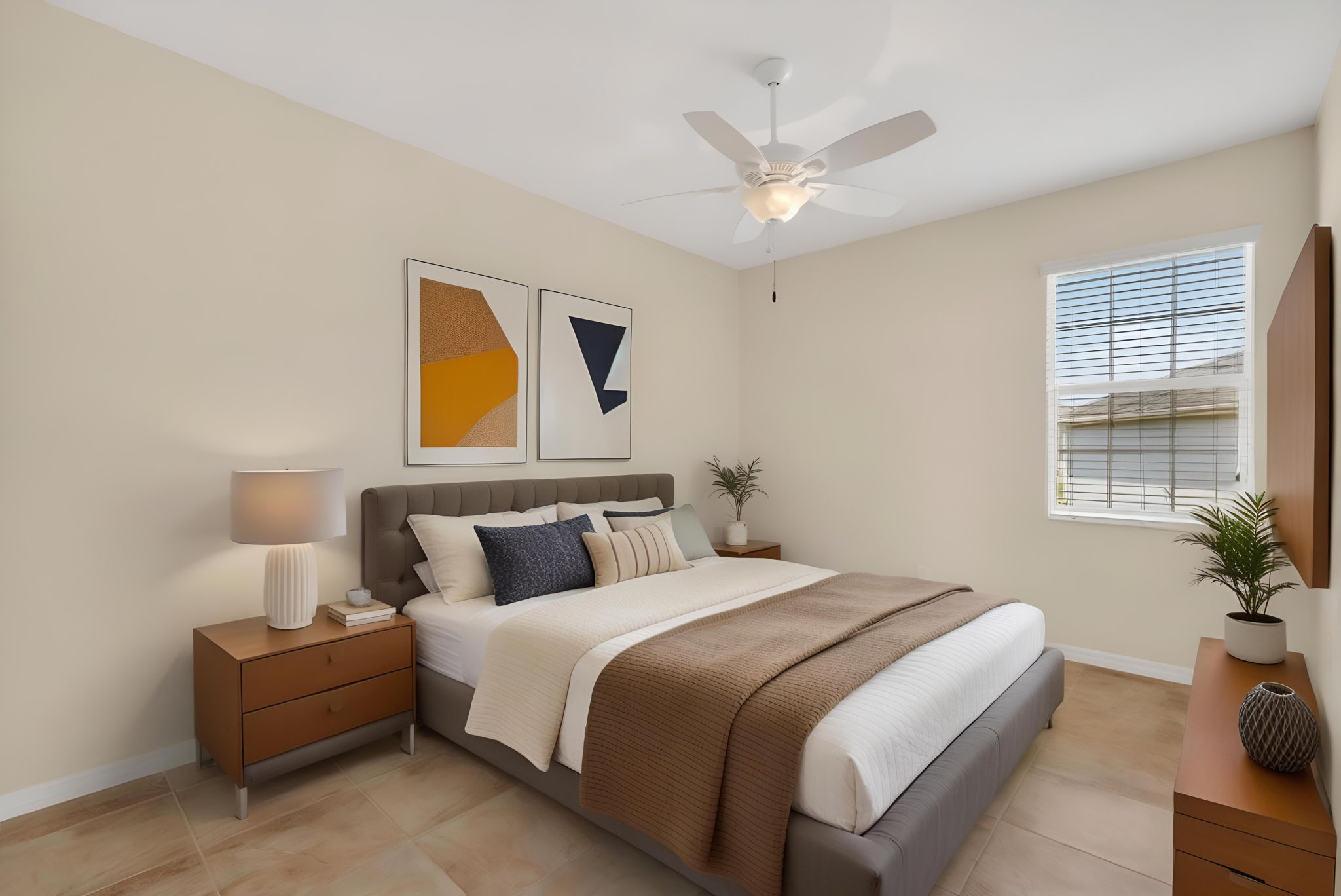 Third Bedroom-Virtually Staged