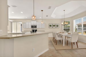 Kitchen and Dining Room-Virtually Staged