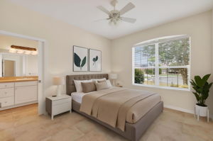 Second Bedroom-Virtually Staged