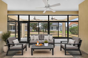 Enclosed Lanai-Vitrually Staged