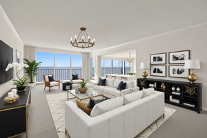 Virtual Staging Living