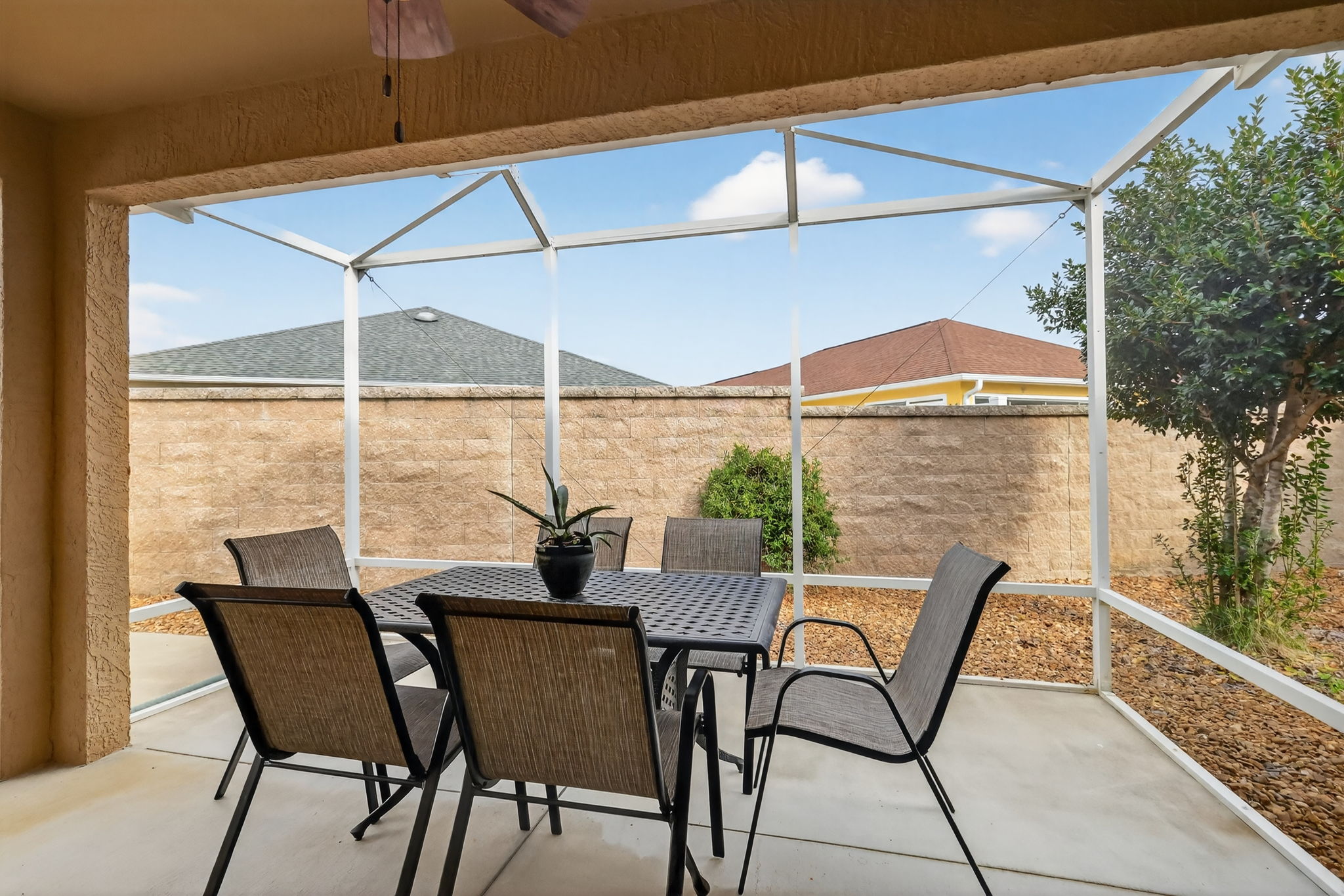 Lanai with Extended Birdcage