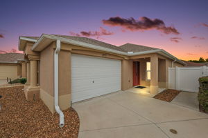 Twilight Front Elevation