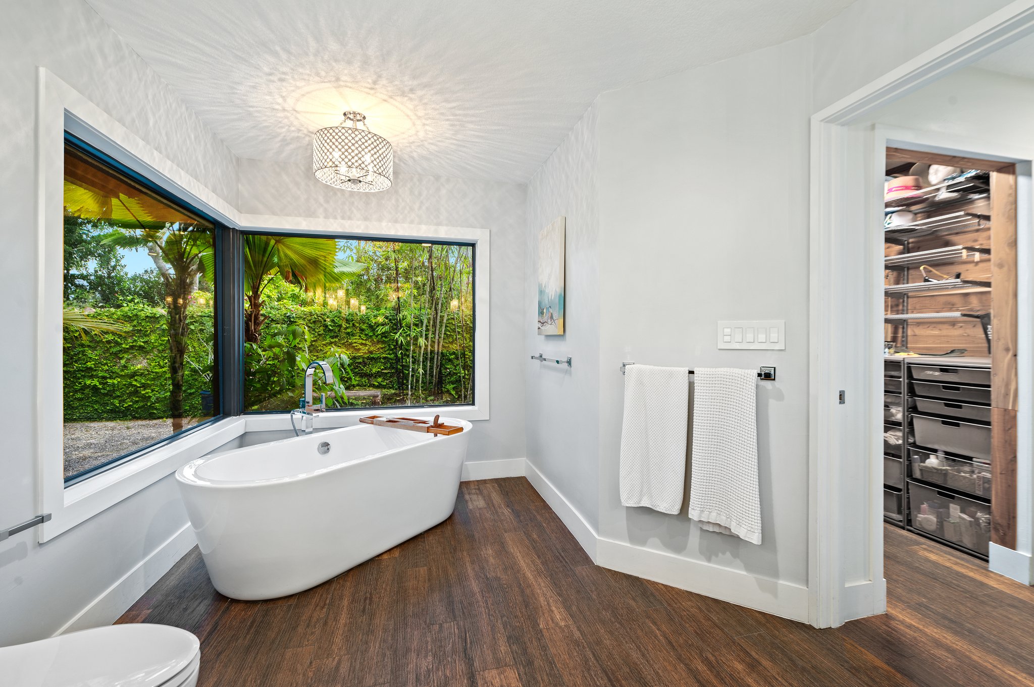 Primary Bathroom with soaking tub