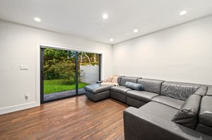 Guest bedroom #1 with exit to garden