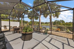 Rear Screened Patio