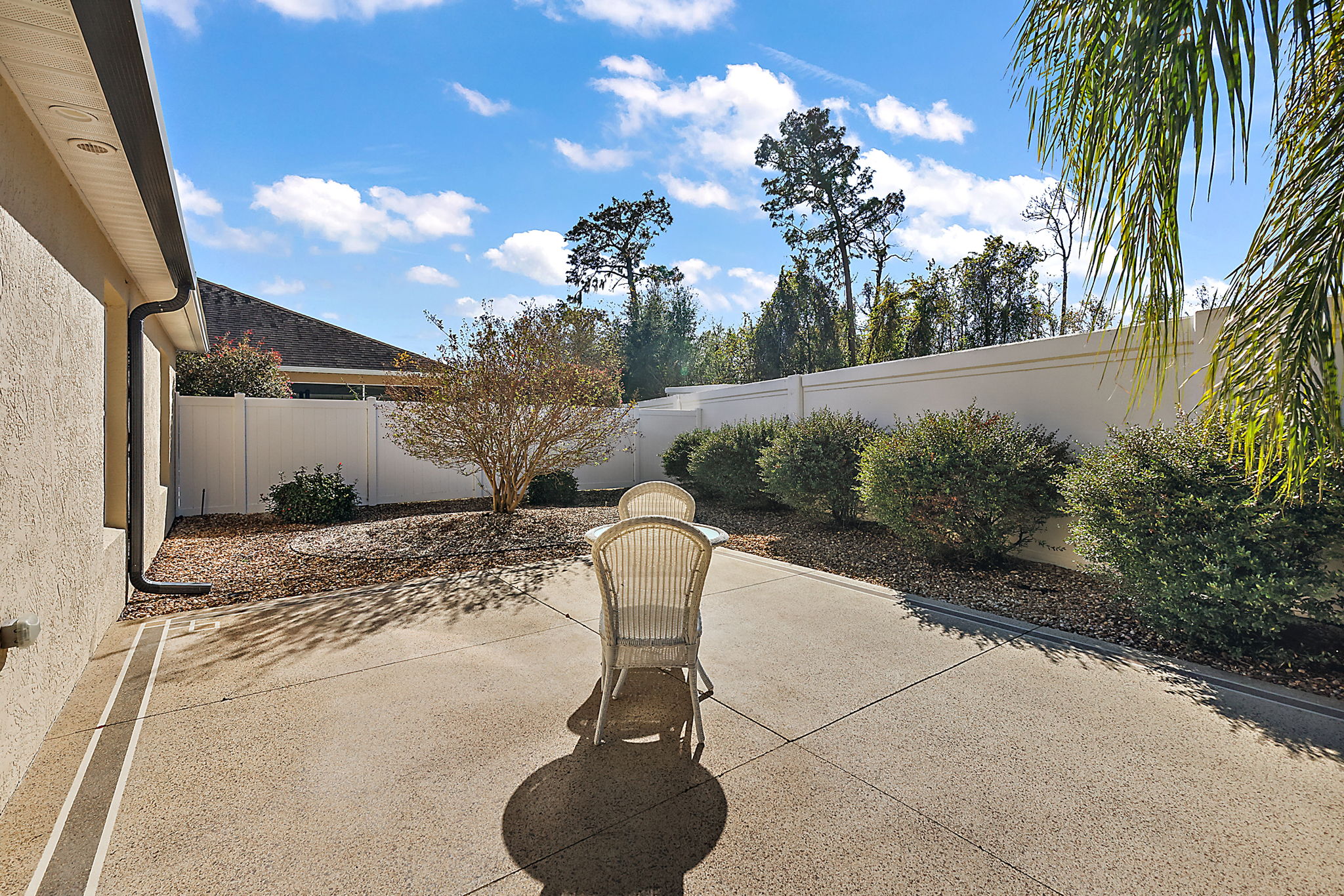 Rear Patio