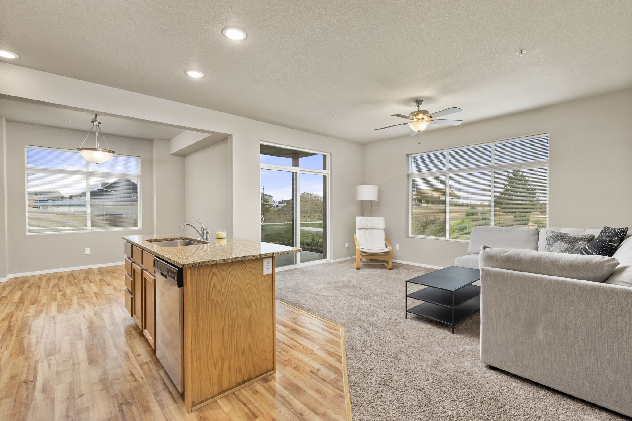 Open Floor Plan with Abundant Natural Light