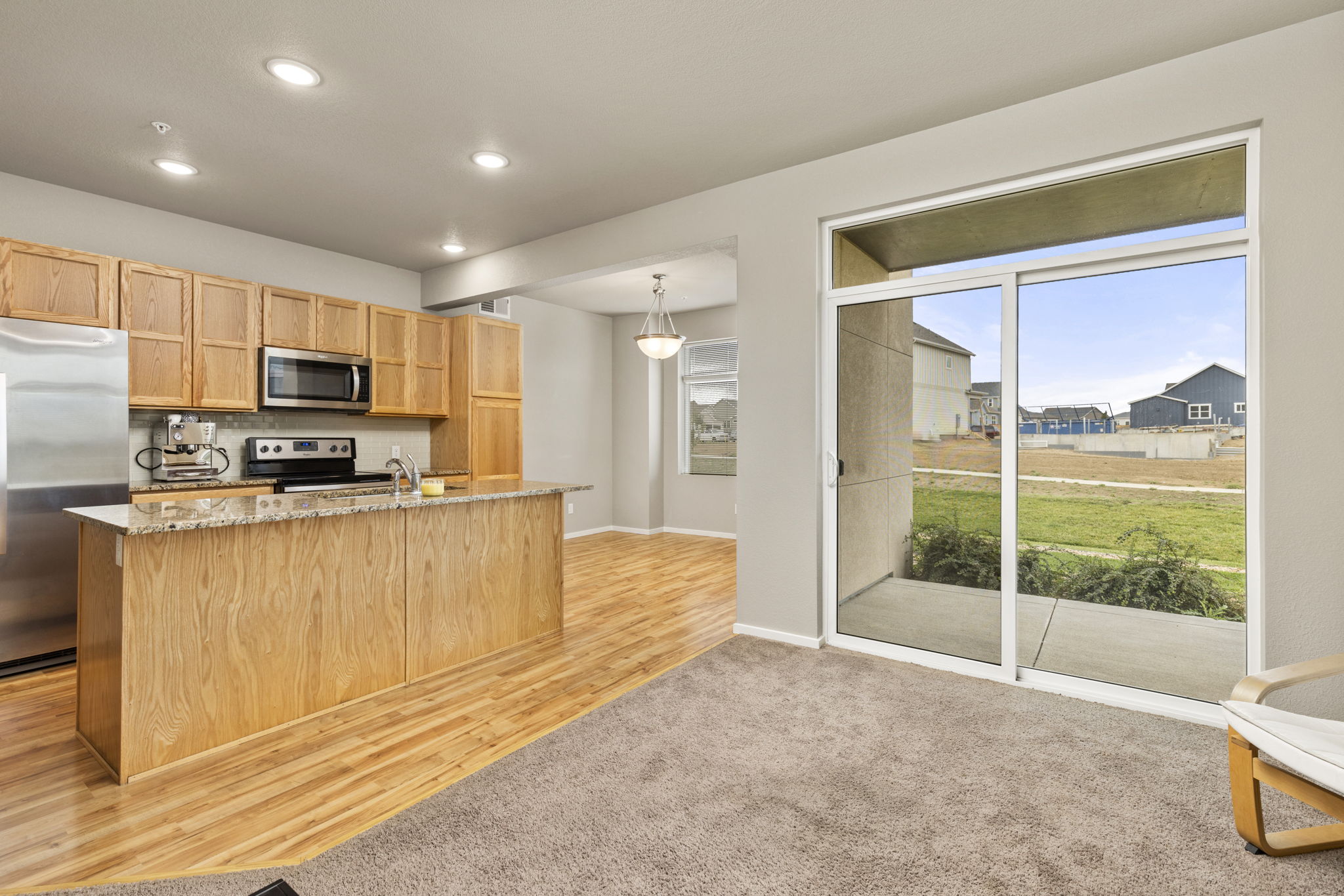 Kitchen and Patio Access