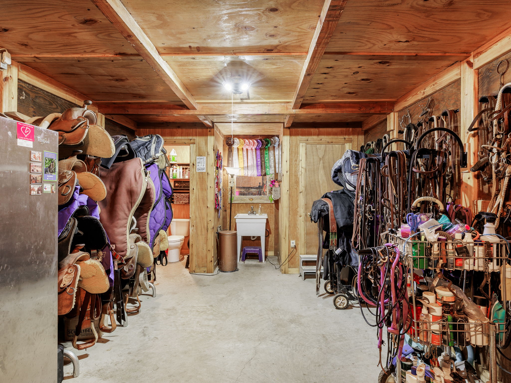 Air Conditioned Tack Room