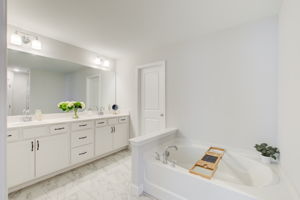 23 Main BR En Suite A Vanity + Tub