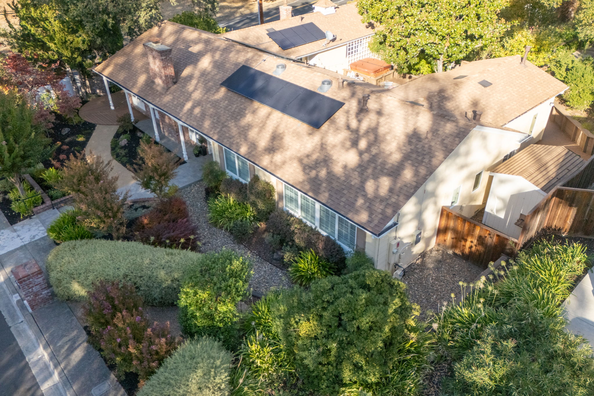 Landscaped Lot