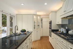 Renovated Kitchen Overlooks Yard