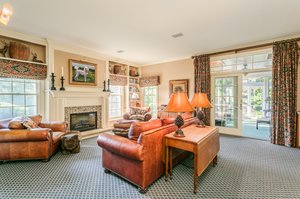 Family Room with access to Porch