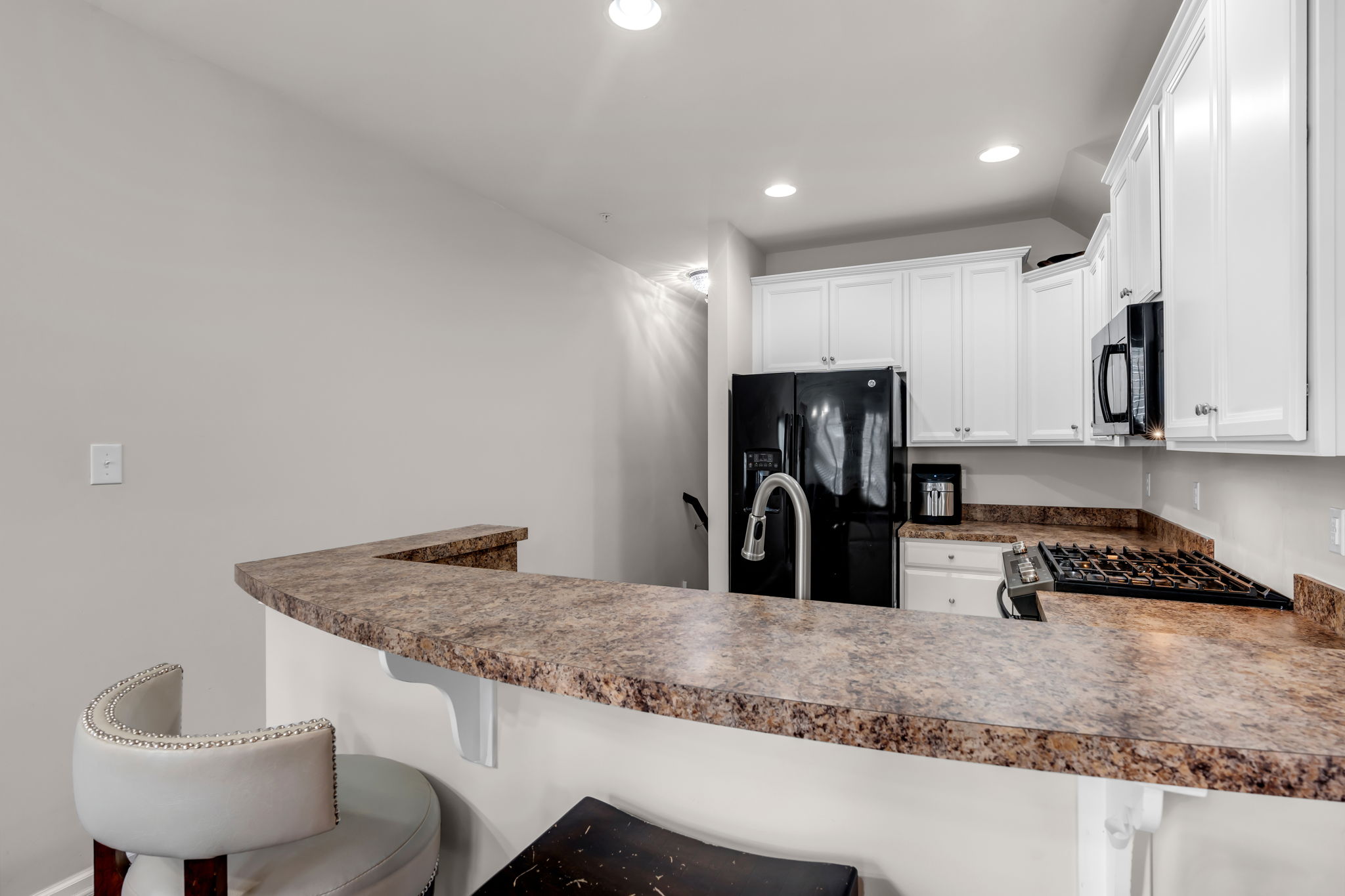 Breakfast Bar in the Kitchen