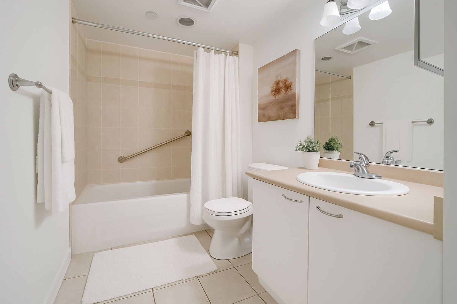 2nd Bathroom (some elements virtually staged)