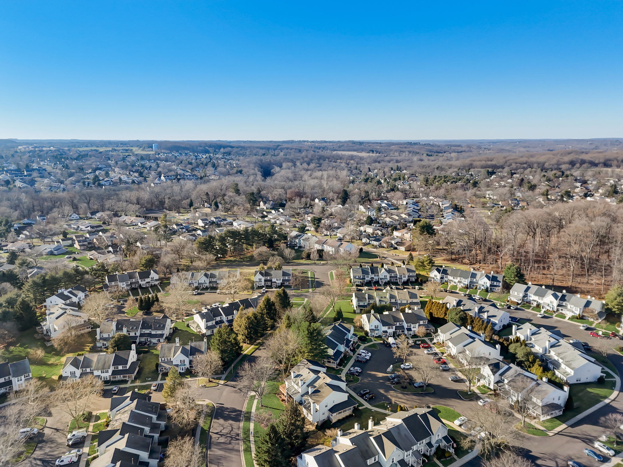 Tyler Park in the distance