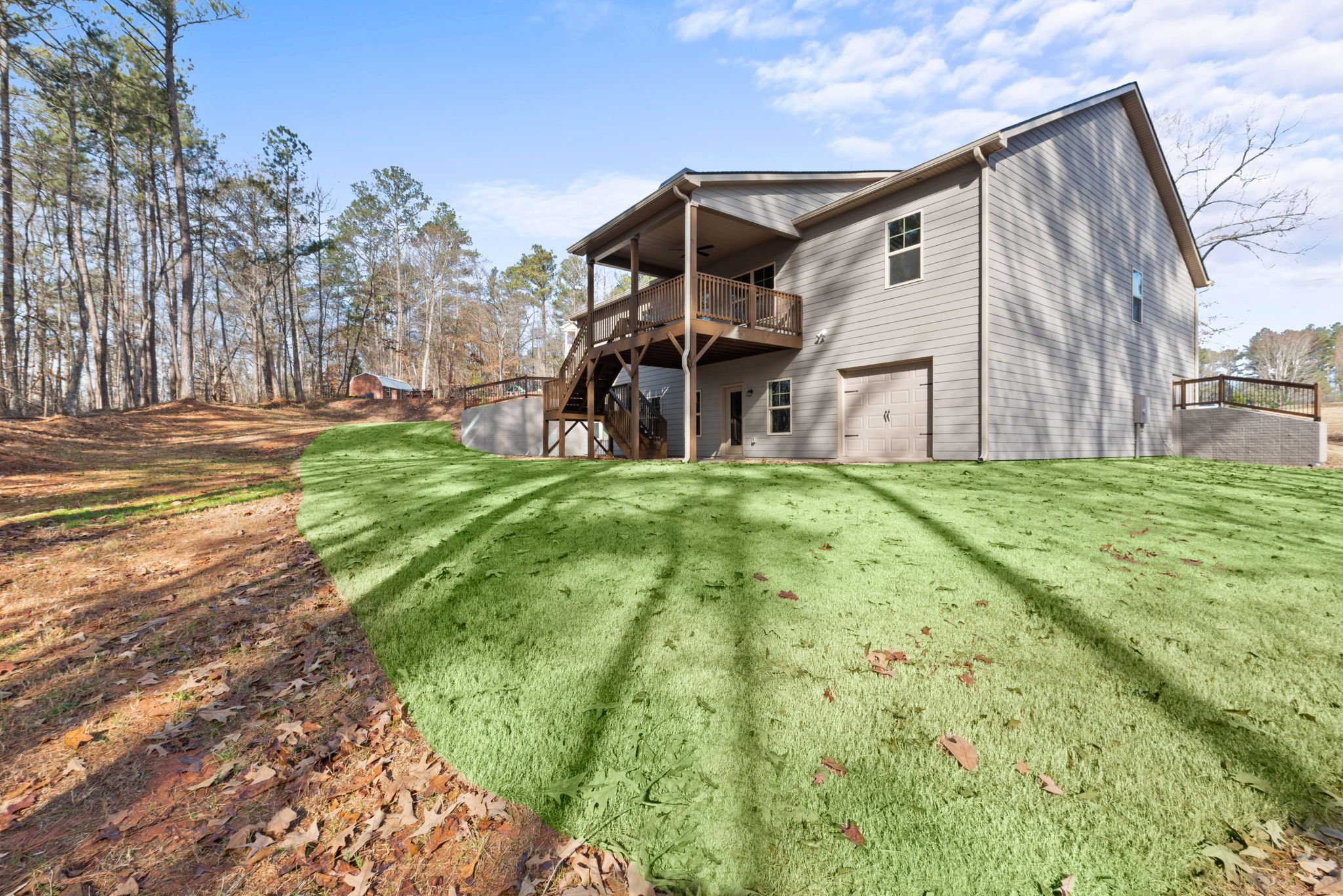 Back of the Home