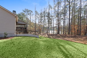 Back Yard - View of the Lake