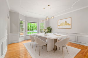Dining Room with Furniture