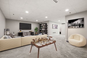 Media Room in Lower Level